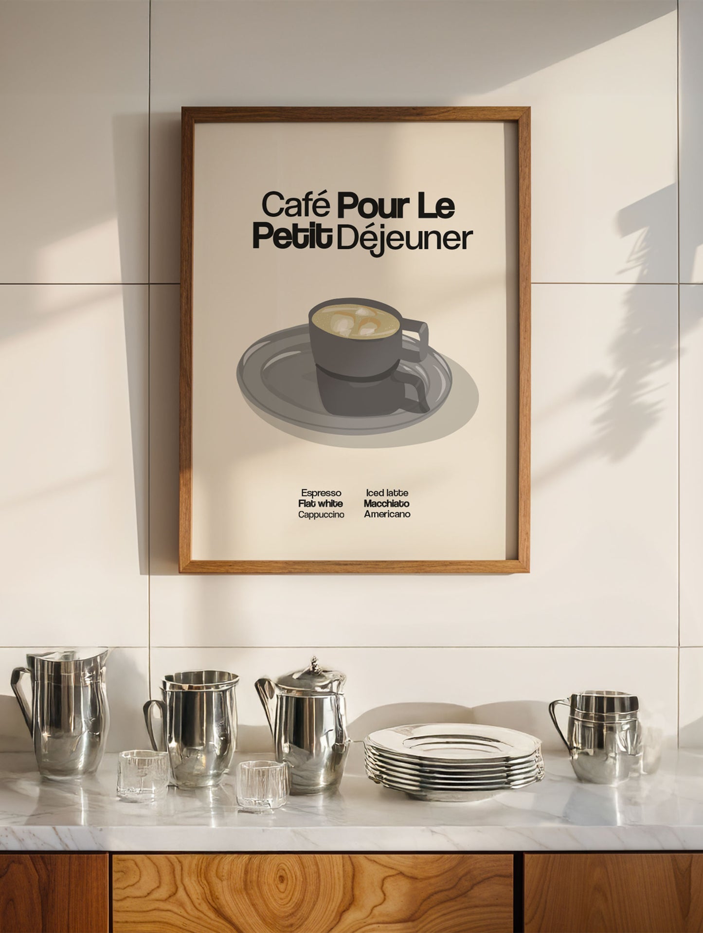 LE PETIT DÉJEUNER BLACK Poster