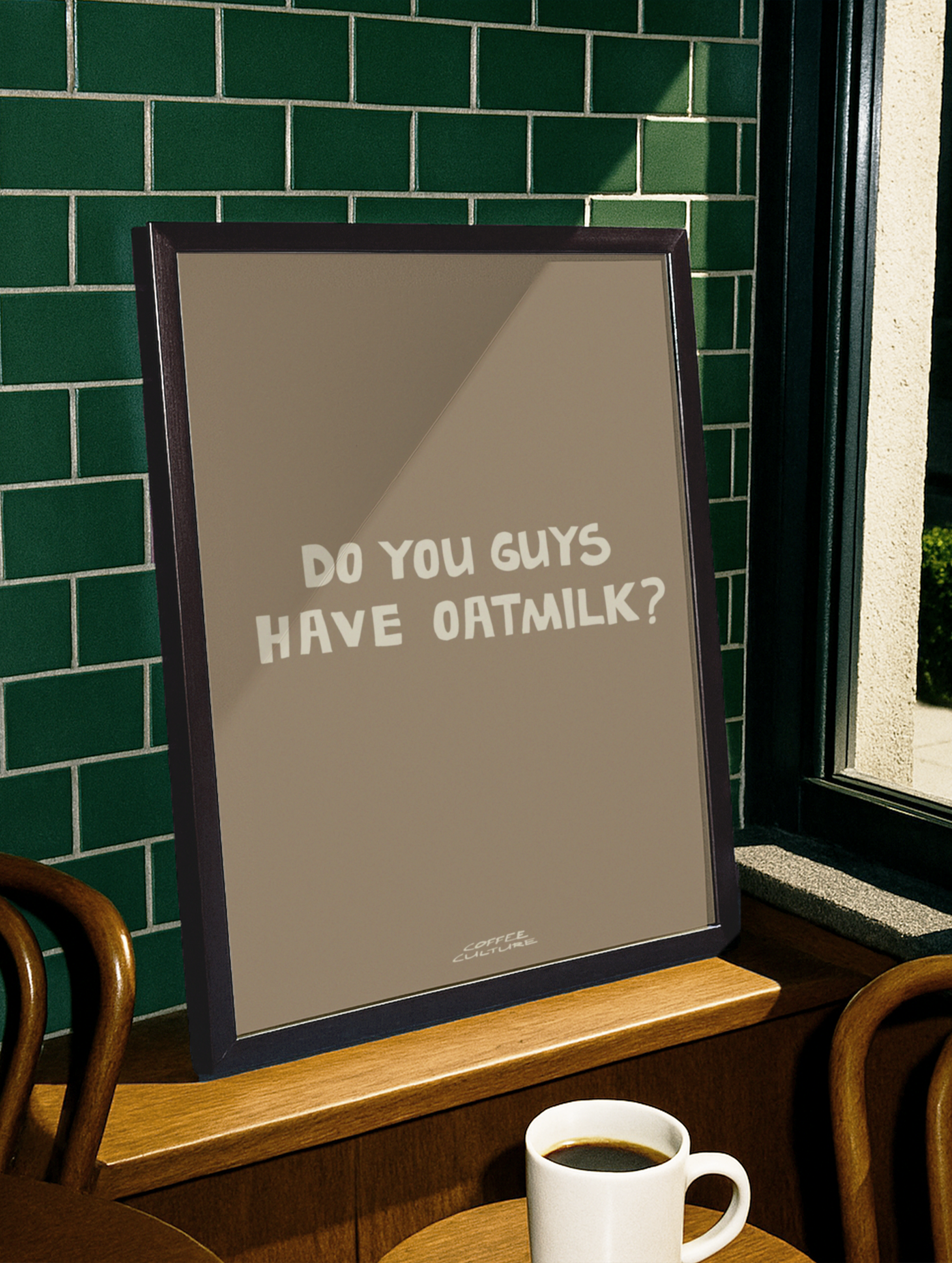Oatmilk Beige Poster