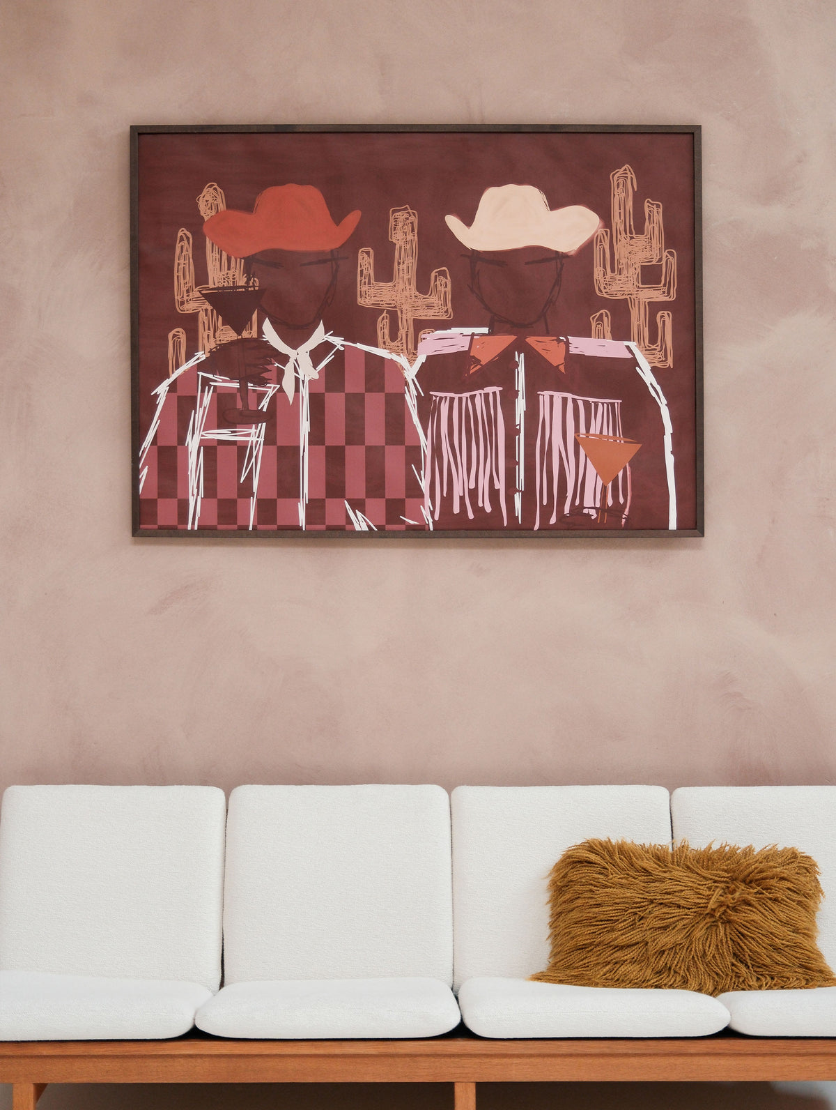 Cantina Cowboys Poster