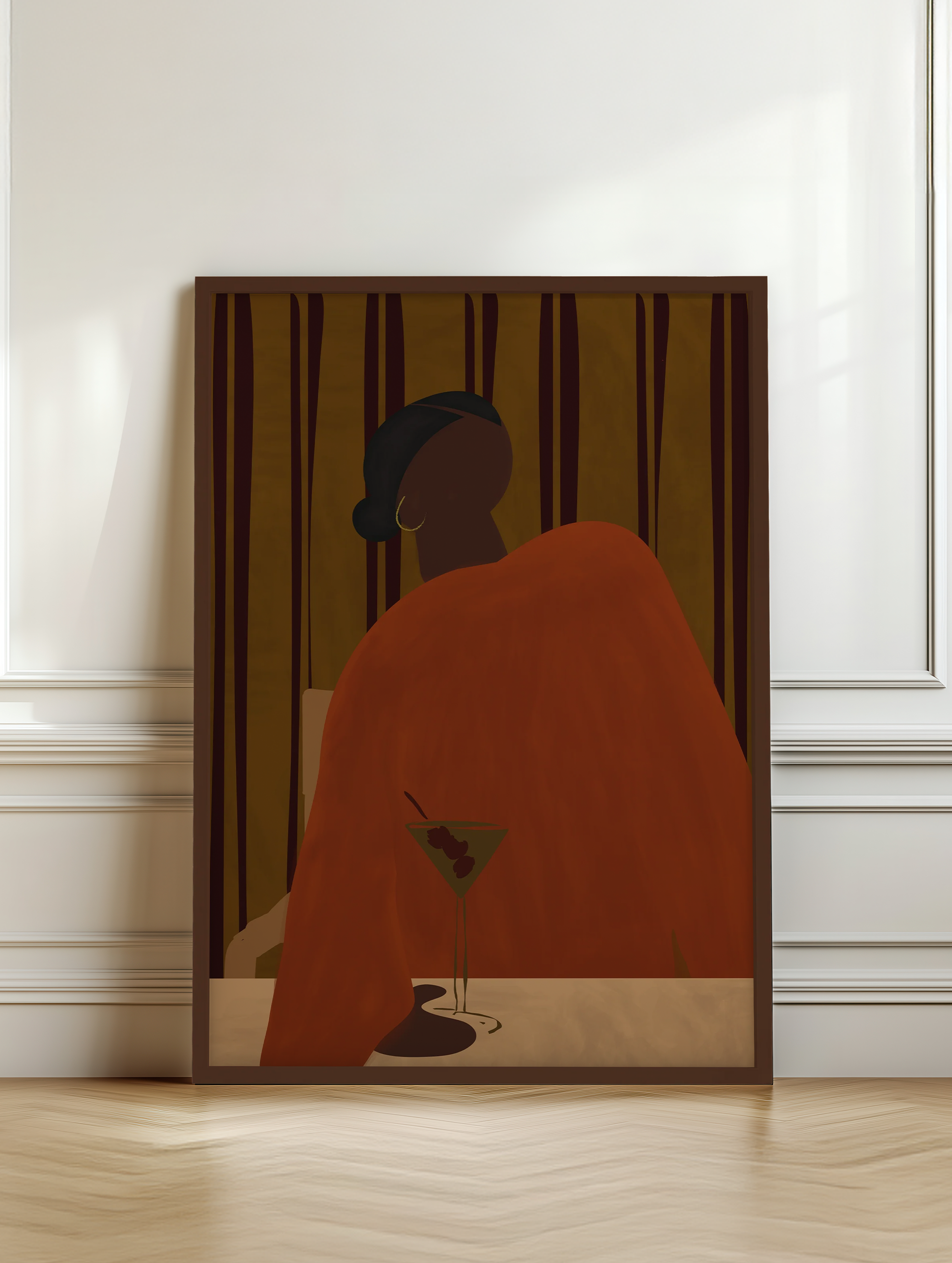 Solace Tangerine Poster