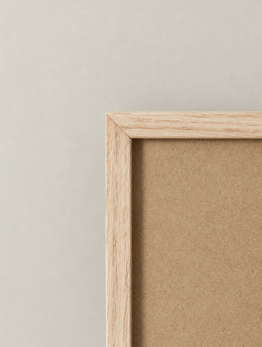 Poster Frame Light Oak