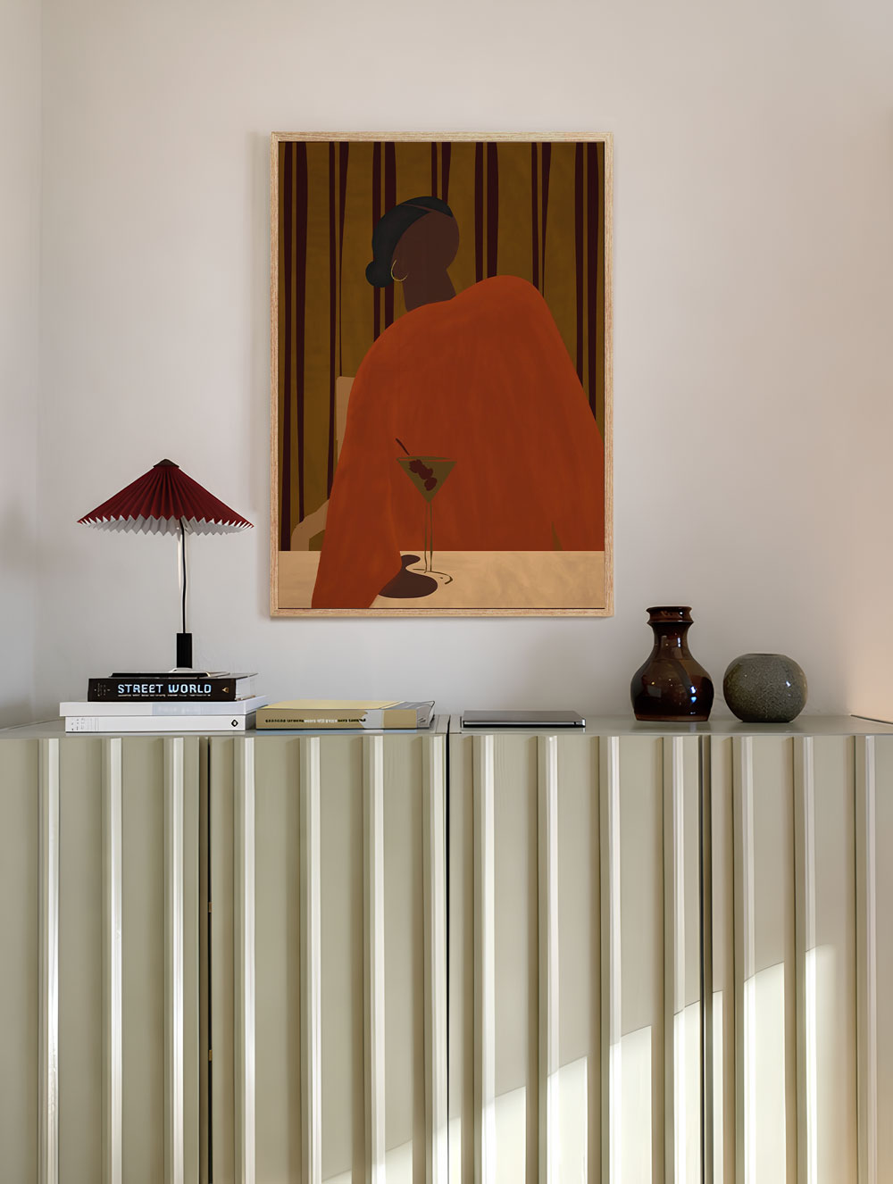 Solace Tangerine Poster