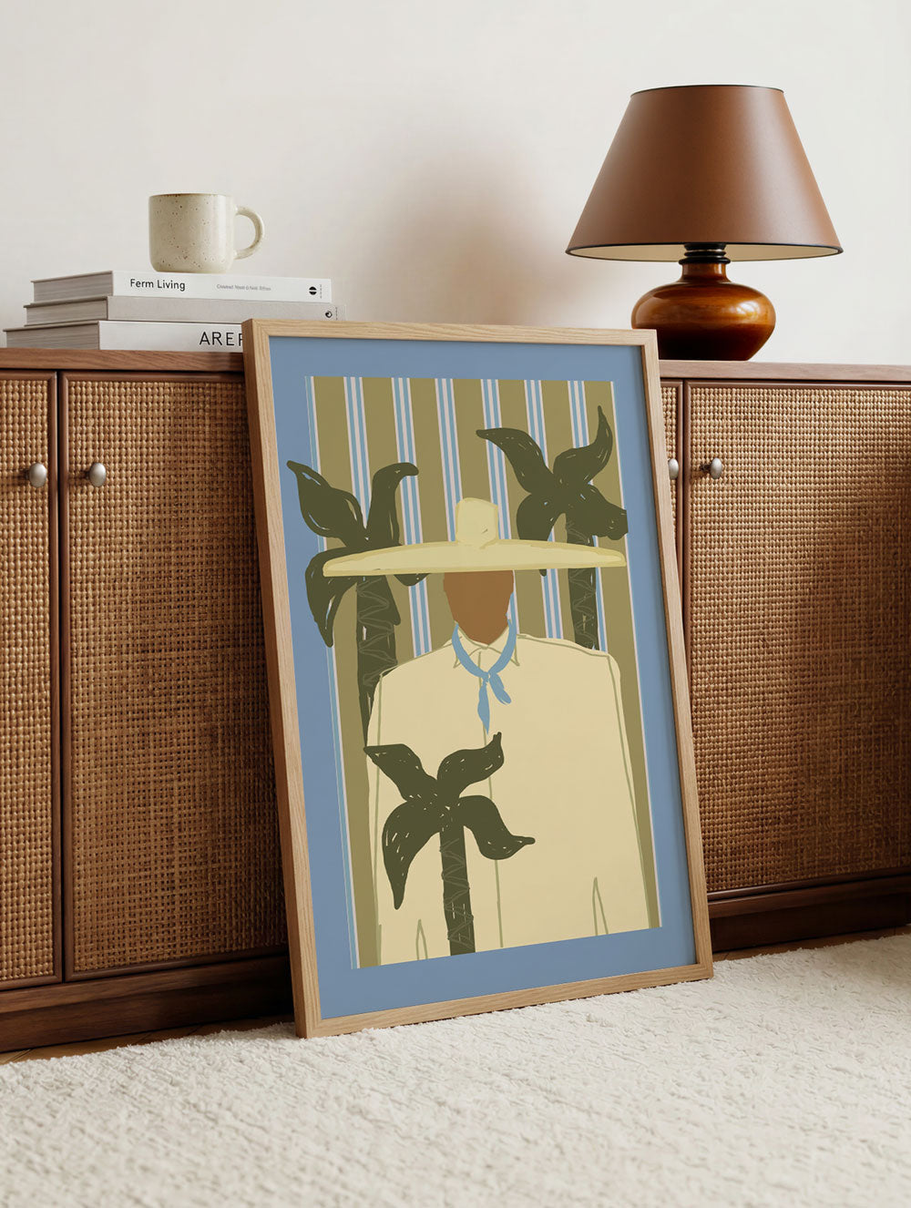 Blake Butter Yellow Poster