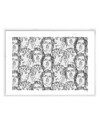 In The Crowd Horizontal Poster