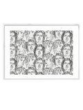 In The Crowd Horizontal Poster