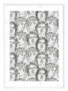 In The Crowd Vertical Poster