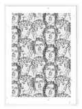 In The Crowd Vertical Poster