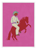 Pink Cowboy Poster