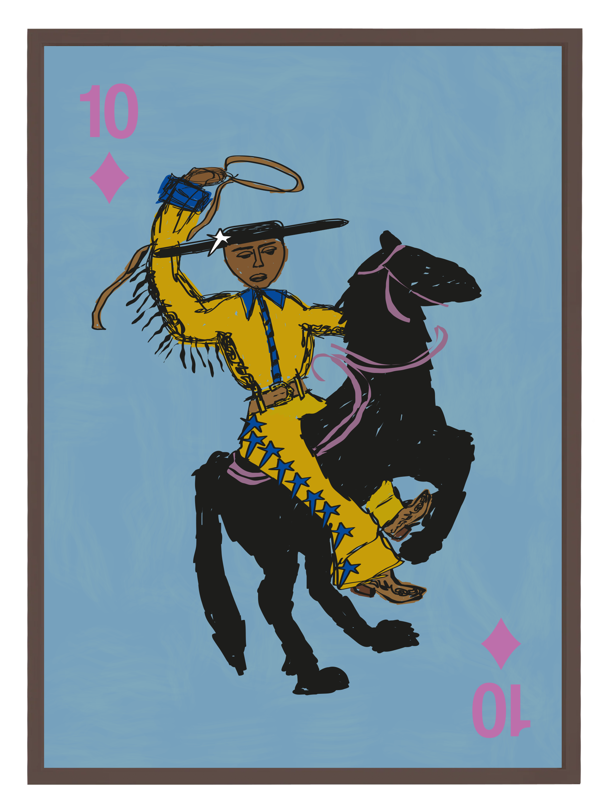 Carmen Cowboy Poster