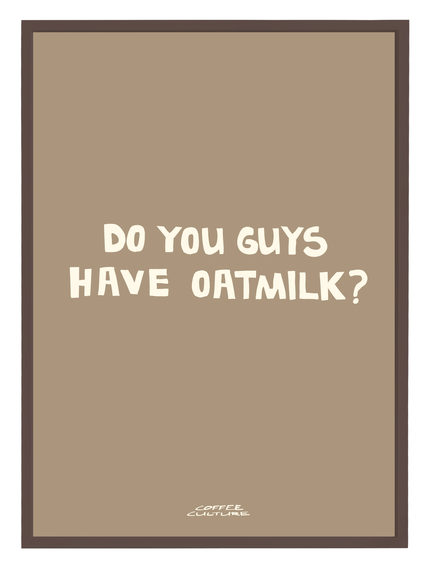 OATMILK BEIGE Poster